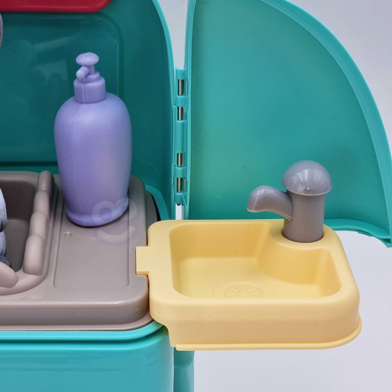 WOOPIE Portable Dog Beauty Salon 2-i-1 i en Transporter-ryggsäck