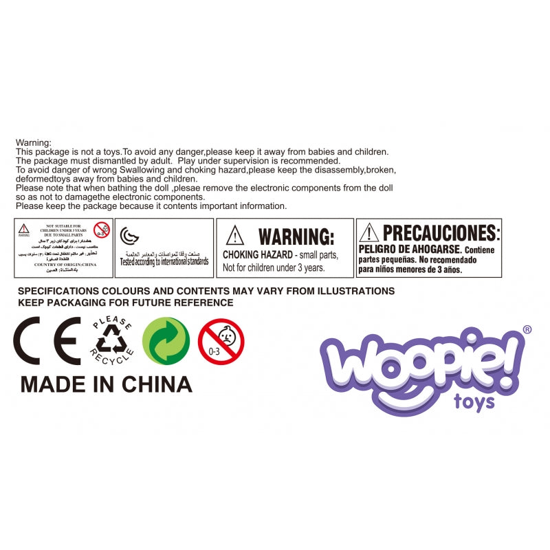 WOOPIE ROYAL Spansk docka Raquel Interactive Baby Dolls