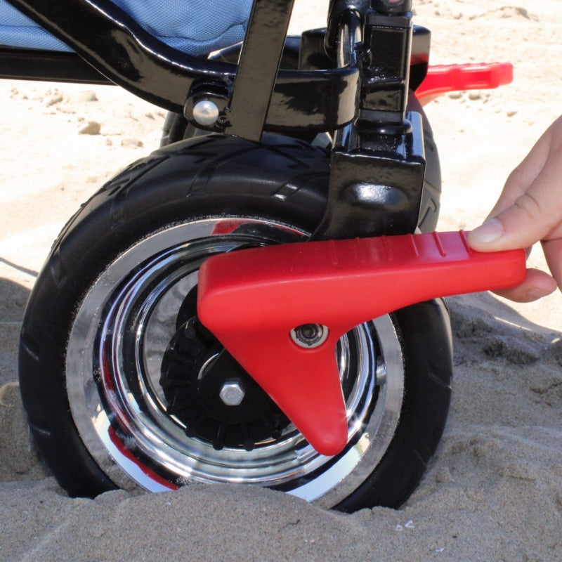 AXI Folding Beach Barnvagn med takbroms och väska 80Kg