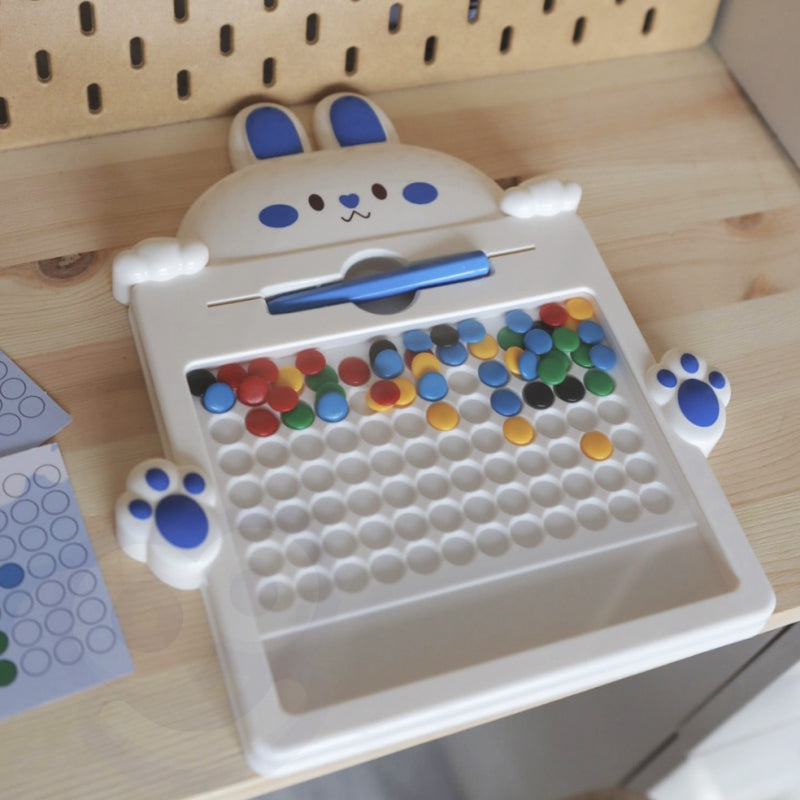 WOOPIE Magnetkort för barn Montessori MagPad Kanin