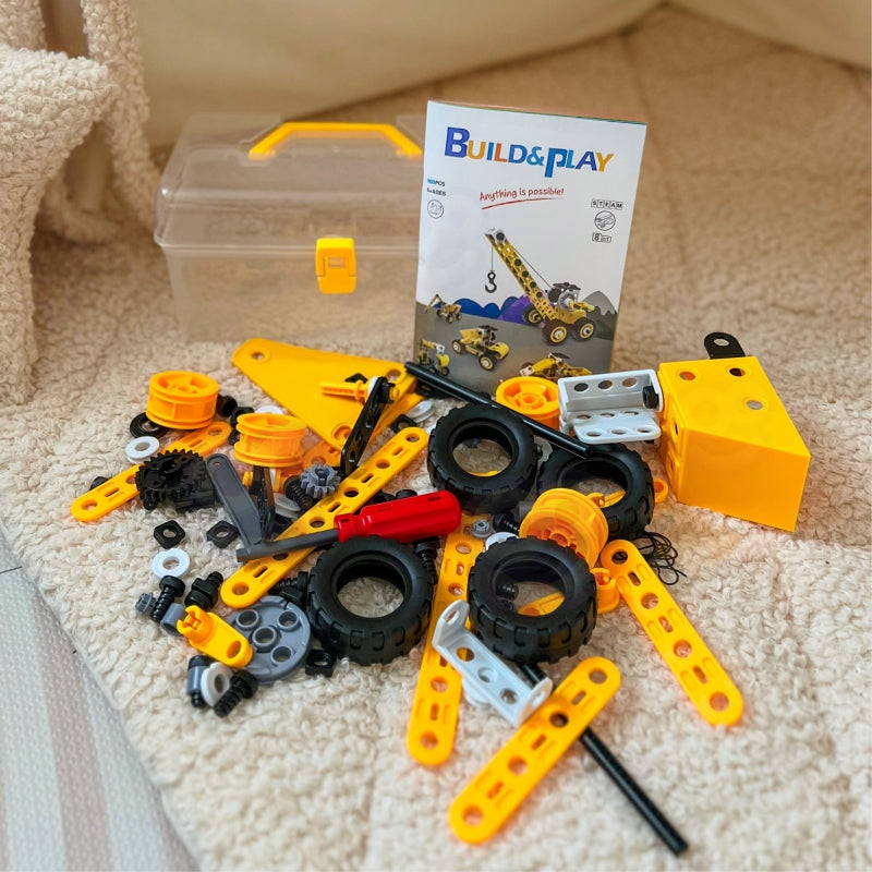 WOOPIE Vehicles Construction Set 8in1 STEAM Blocks