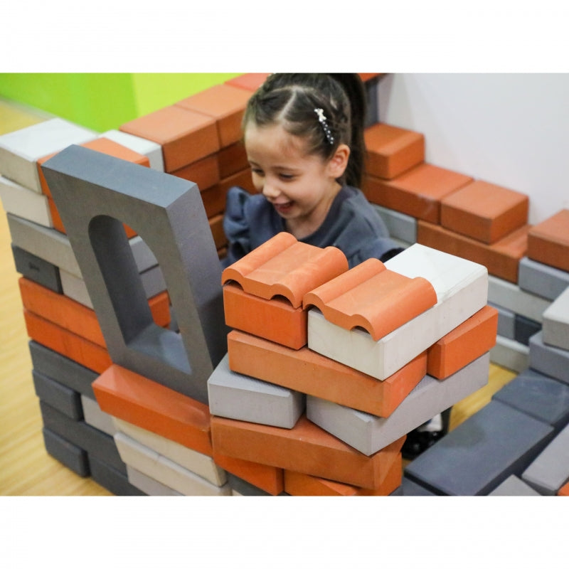 CLASSIC WORLD EDU Mega Building Blocks EVA Bricks Mjuka att bygga