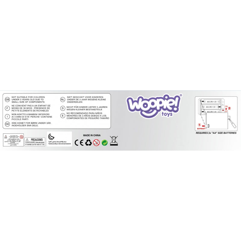 WOOPIE Motoriserad motorsågskedja av gummi för barn