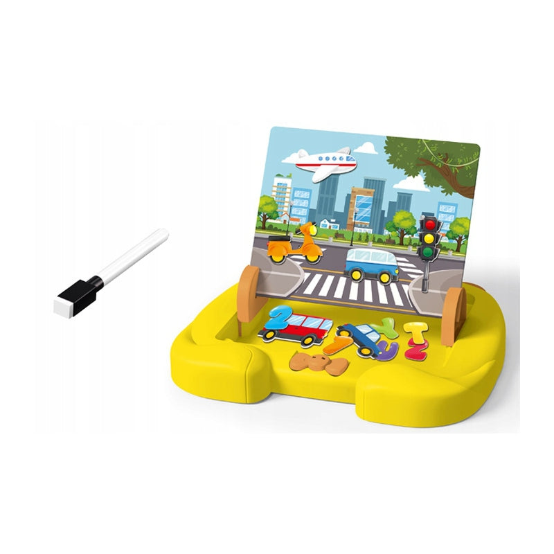 WOOPIE Magnetkort Tema Transportmedel + Tillbehör