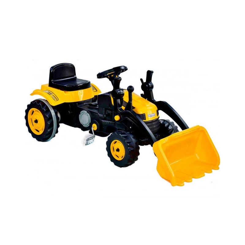 WOOPIE Pedal Tractor Farmer MaxTrac Classic Bucket Bulldozer