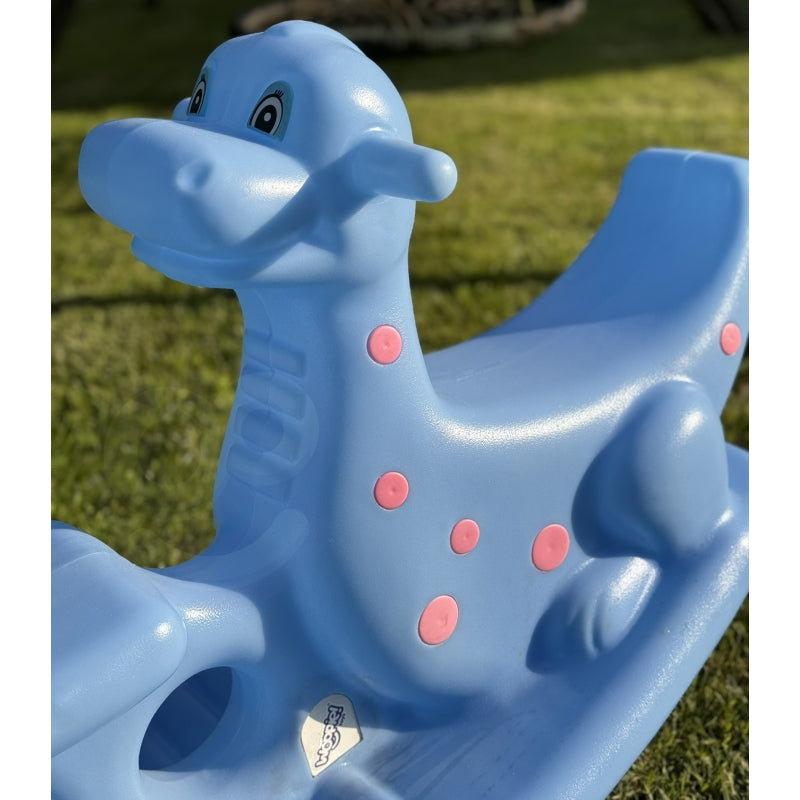 WOOPIE Multi-Seater Dino Balance Swing Blå