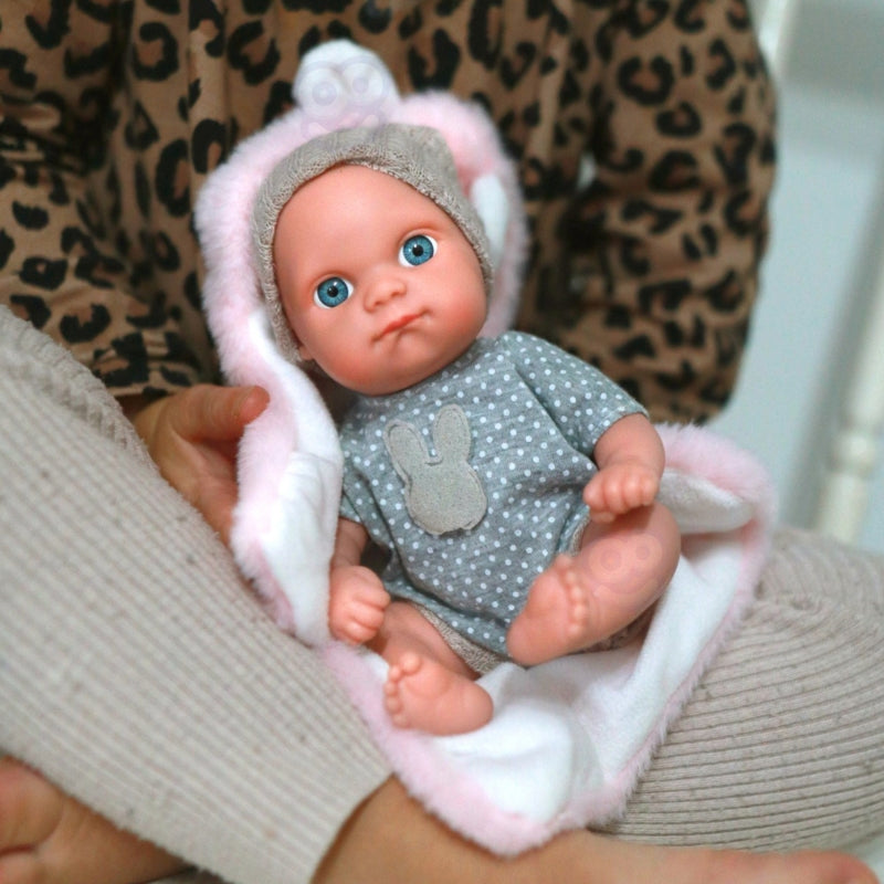 WOOPIE ROYAL First Baby Doll med kaninfilt 23 cm