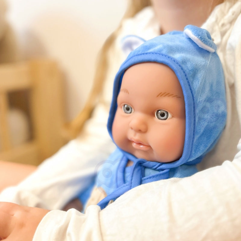 WOOPIE ROYAL Babydocka i teddybjörnskläder 46 cm