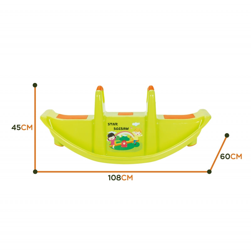 WOOPIE Multi-Seater Rocker STAR Balance Swing Green