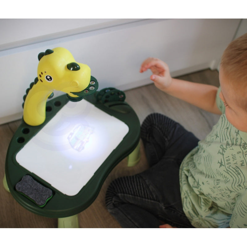 WOOPIE ritbräda dinosaurieprojektor 24 mönster + 2 spel