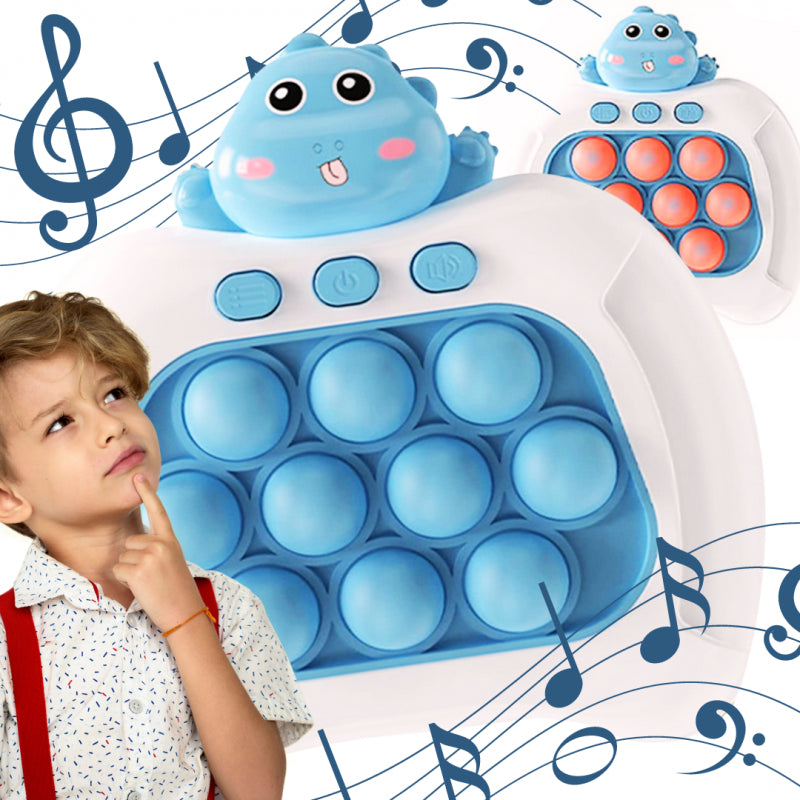 WOOPIE POP IT-spel Elektrisk Anti-stress Arcade Dinosaur Blue