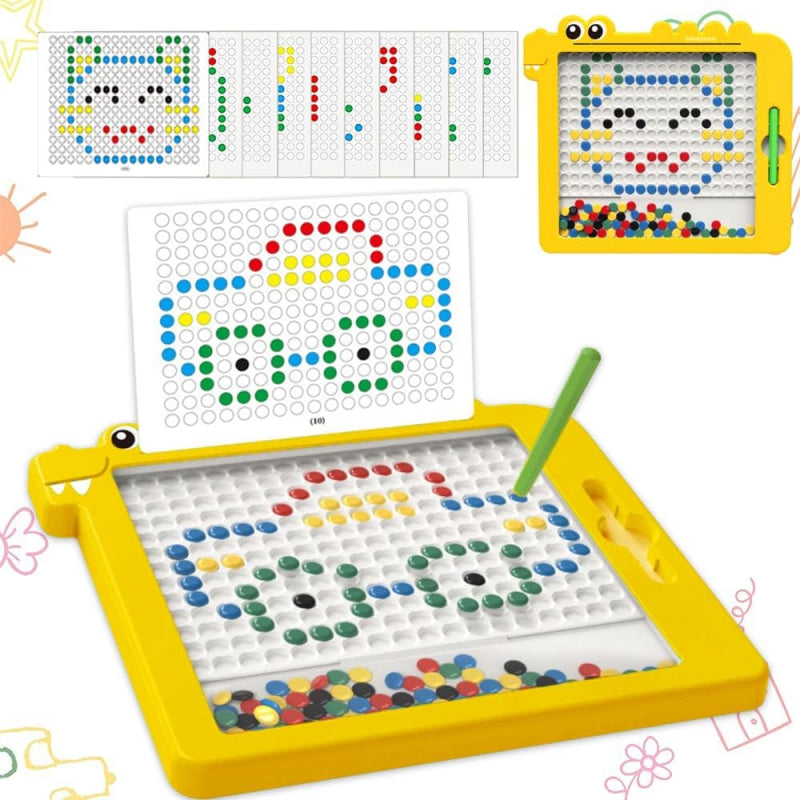 WOOPIE Magnetkort för barn Montessori MagPad Dinosaurie