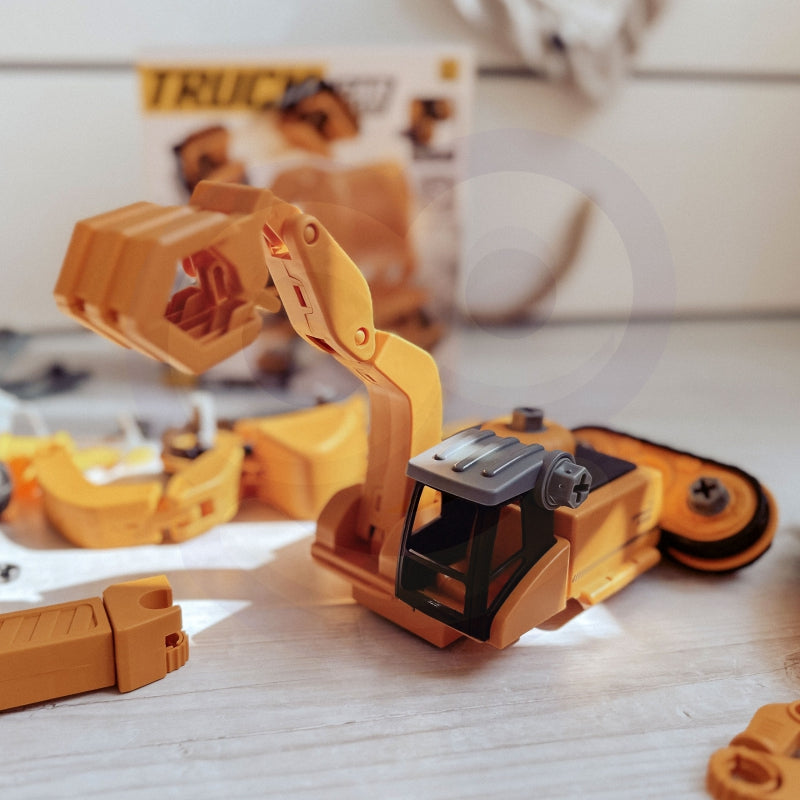 WOOPIE Mega Construction Site 5in1 XXL DIY Monteringssats