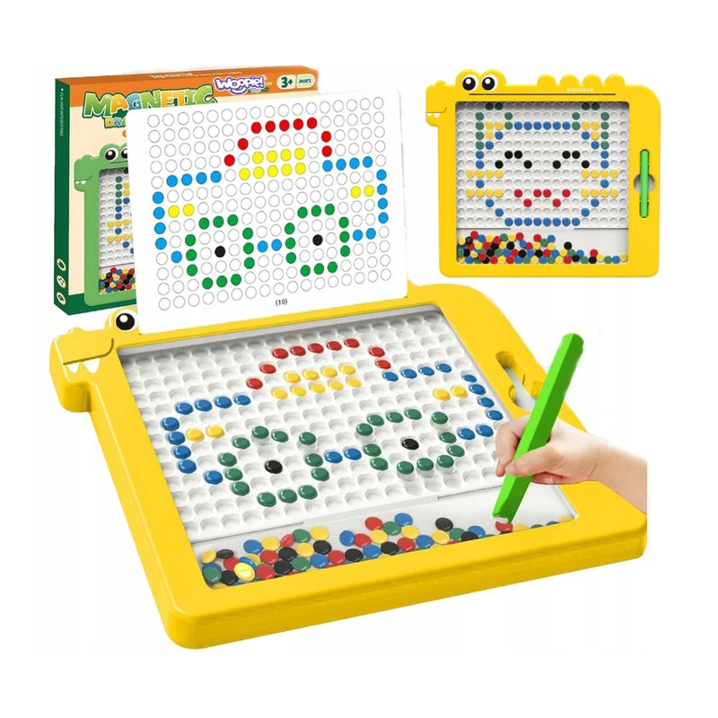 WOOPIE Magnetkort för barn Montessori MagPad Dinosaurie
