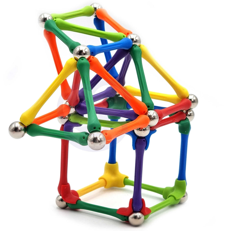 WOOPIE Magnetiska konstruktionsblock Creative Puzzle 70 st.