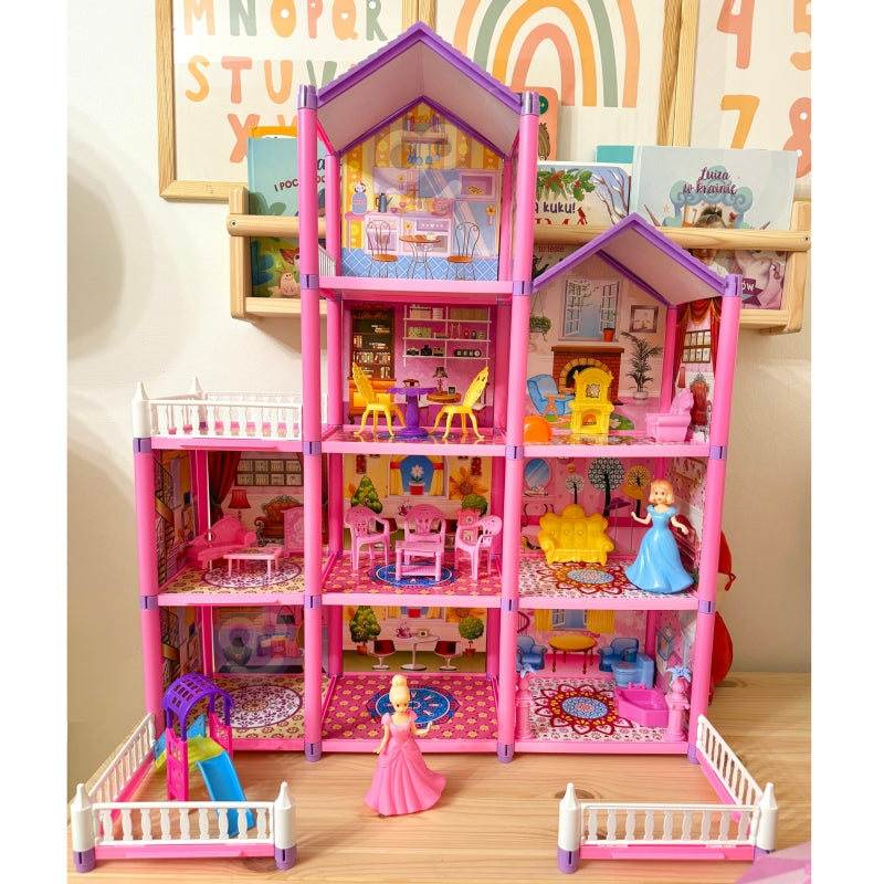 WOOPIE Mega Willa Dockhus LOVELY HUS 194 st.