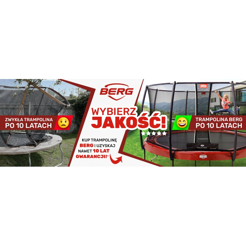 BERG Favorit Studsmatta 330 cm + Comfort Net
