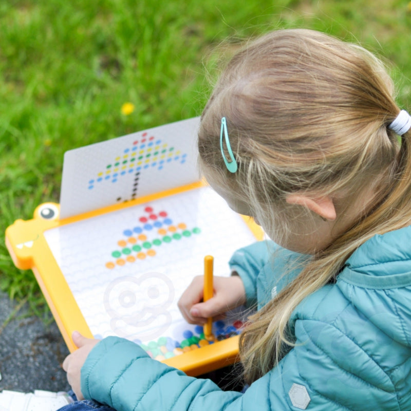 WOOPIE Magnetkort för barn Montessori MagPad Dinosaurie