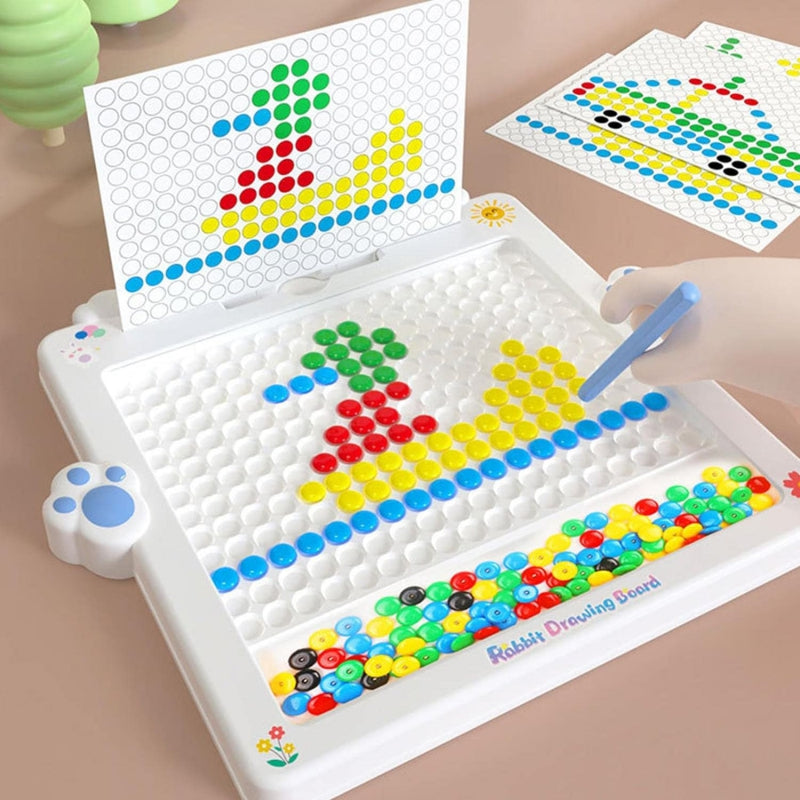 WOOPIE Magnetkort för barn Montessori MagPad Kanin