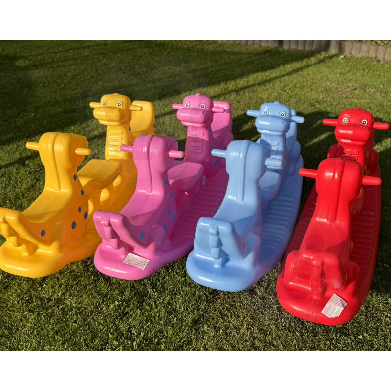 WOOPIE Multi-Seater Dino Balance Swing Rosa