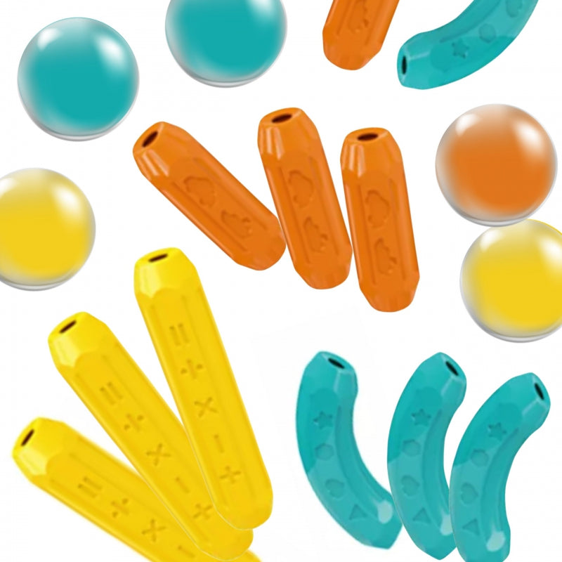WOOPIE Magnetiska byggstenar Dinosaurier Konstruktion 84 st.