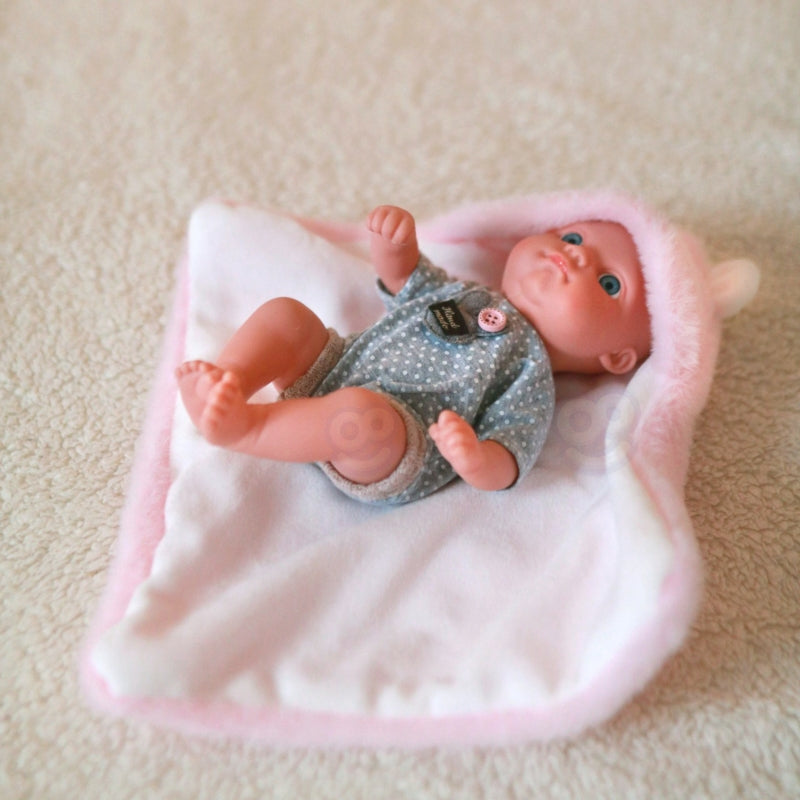 WOOPIE ROYAL First Baby Doll med kaninfilt 23 cm