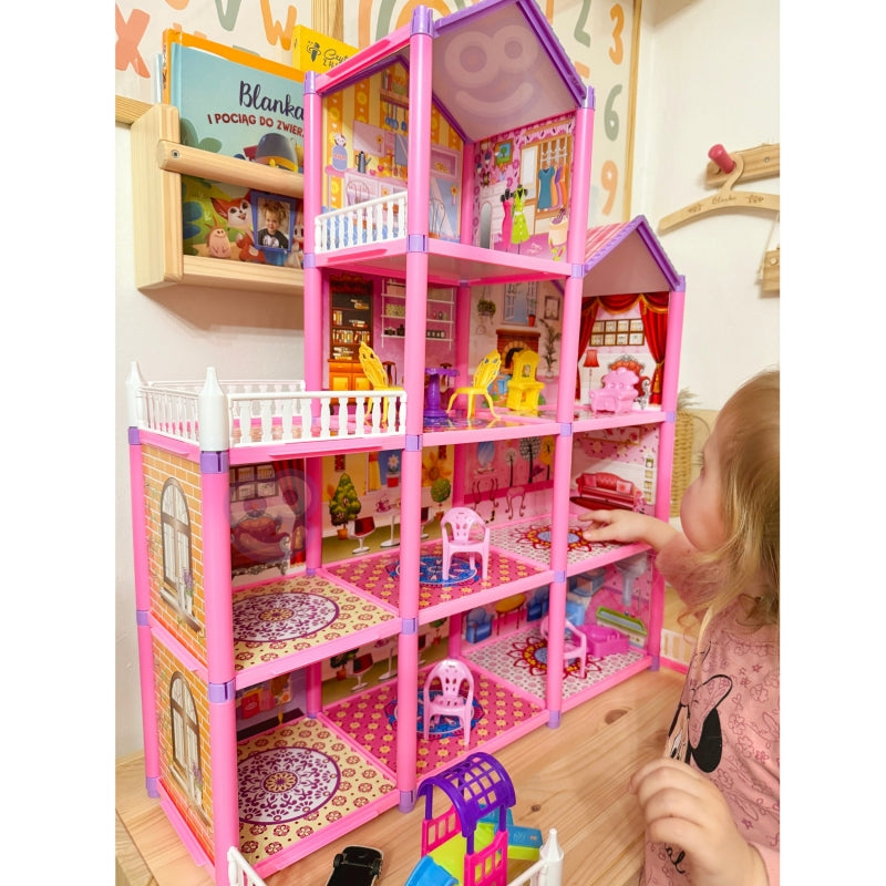 WOOPIE Mega Willa Dockhus LOVELY HUS 194 st.