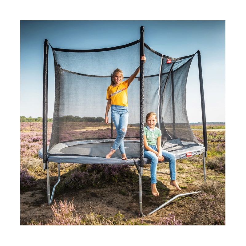 BERG Studsmatta Favorit Grå 270 cm + Comfort Net