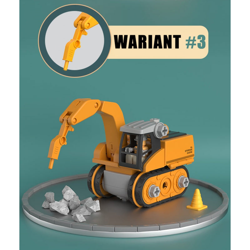 WOOPIE Mega Construction Site 5in1 XXL DIY Monteringssats