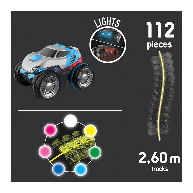 SMOBY Flextreme Neon bilbana med bilstartset
