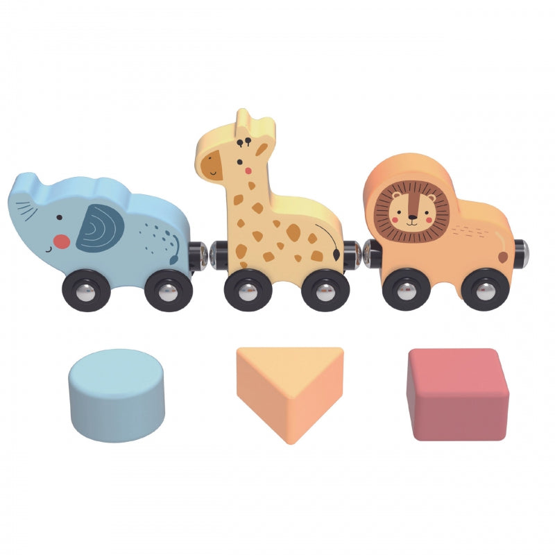 TOOKY TOY Trä Montessori Aktivitetsbord Motor Loop