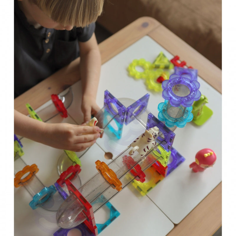 WOOPIE Magnetic Blocks Ball Track Animal Paradise 104 st.