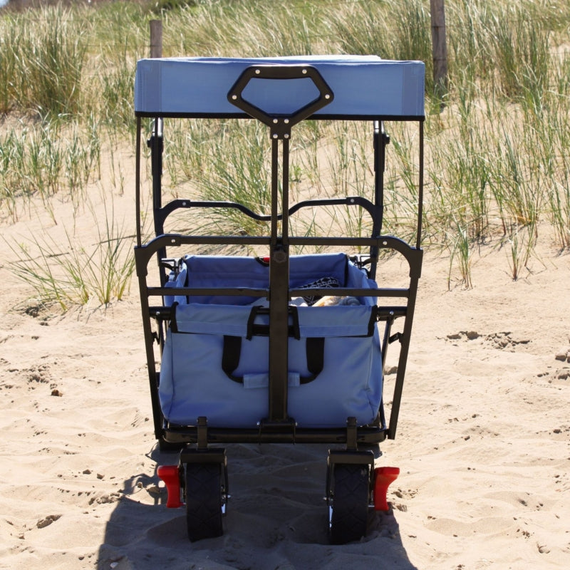 AXI Folding Beach Barnvagn med takbroms och väska 80Kg