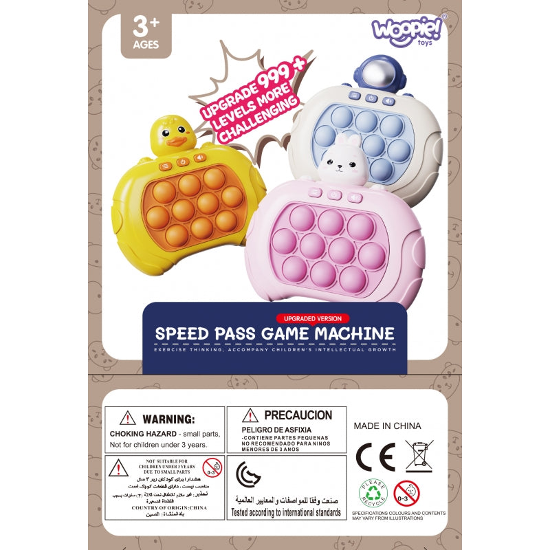WOOPIE POP IT Game Interactive Anti-stress Arcade Astronaut