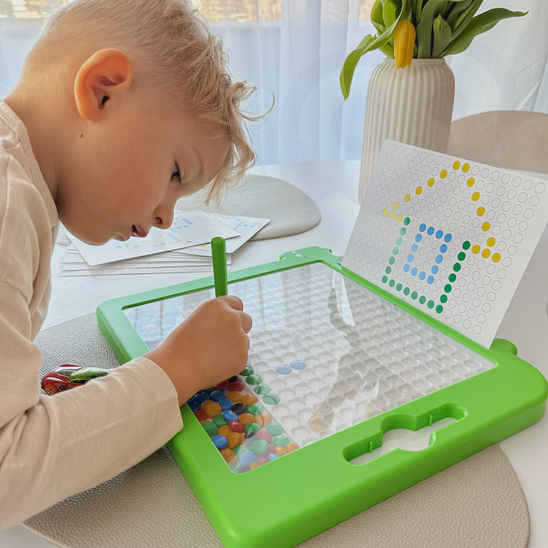 WOOPIE Magnetkort för barn Montessori MagPad Dinosaurie