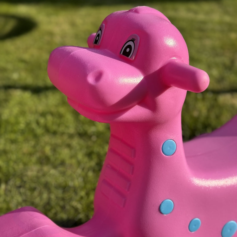 WOOPIE Multi-Seater Dino Balance Swing Rosa
