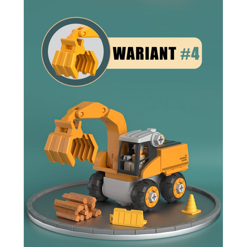 WOOPIE Mega Construction Site 5in1 XXL DIY Monteringssats