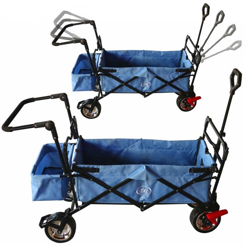 AXI Folding Beach Barnvagn med takbroms och väska 80Kg