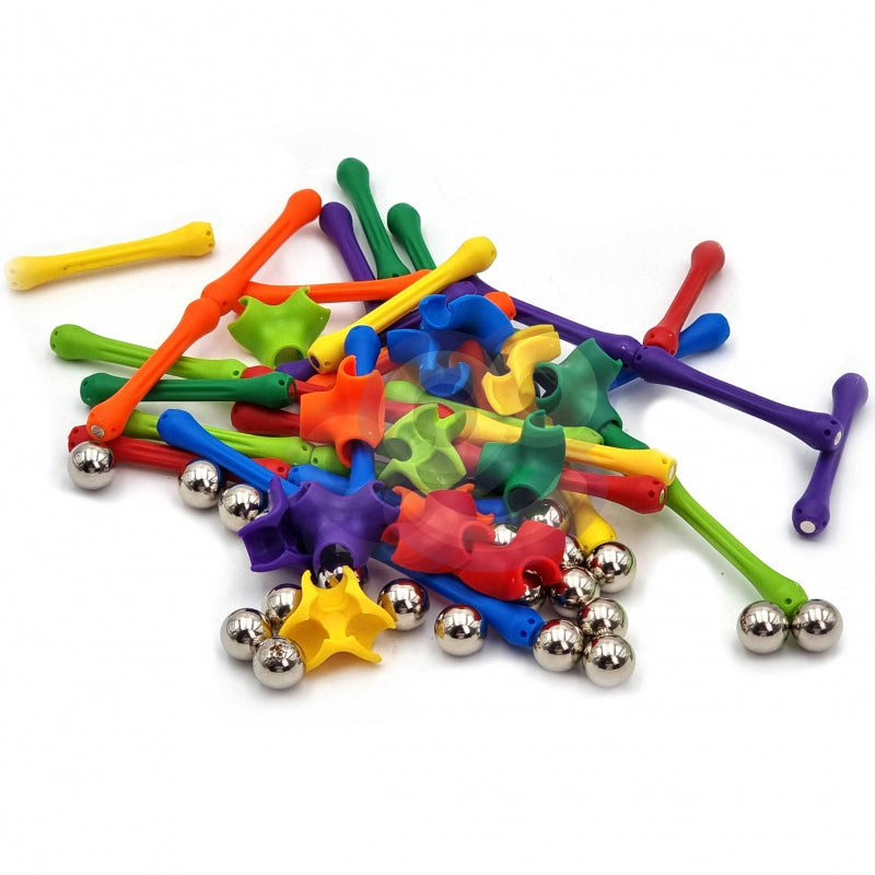 WOOPIE Magnetiska konstruktionsblock Creative Puzzle 70 st.