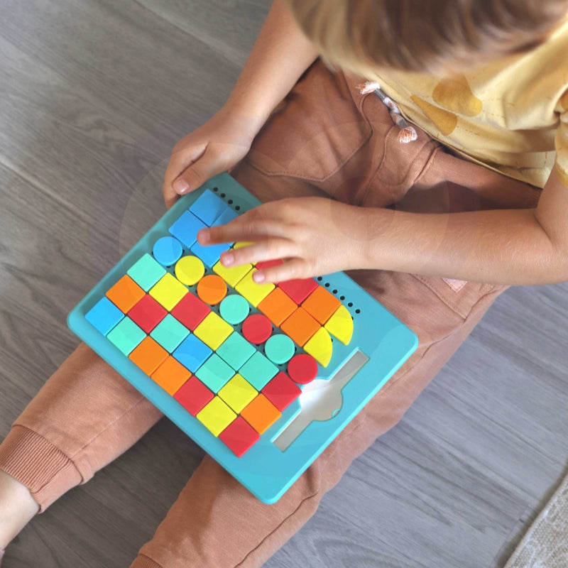 WOOPIE Magnetic Puzzle 2in1 Magnetic Drawing Creative Board 112 st.