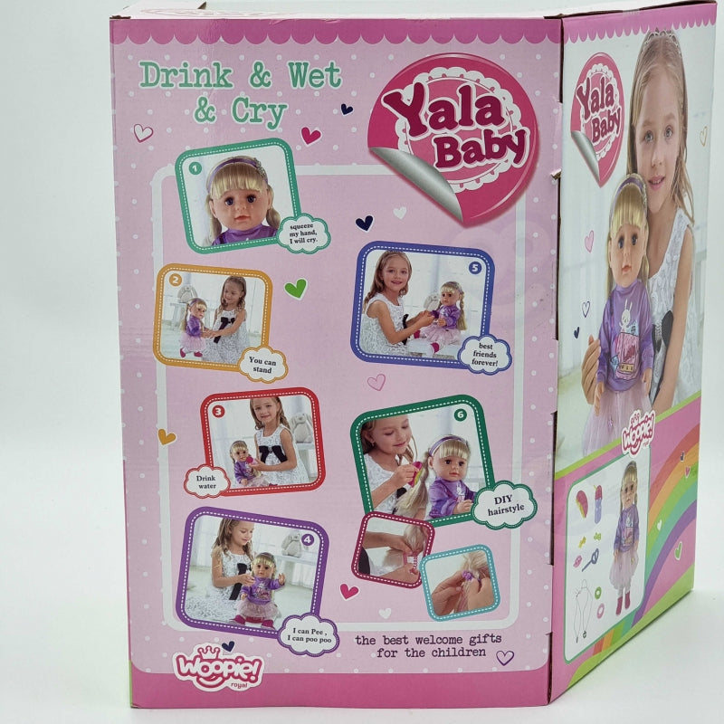 WOOPIE ROYAL Interaktiv docka Zosia i hatt 43 cm + tillbehör.