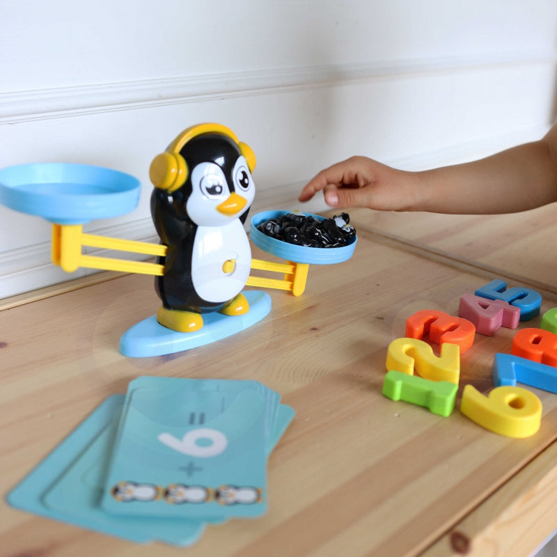 WOOPIE Vikt Balansräkning Lärande Räkna Penguin