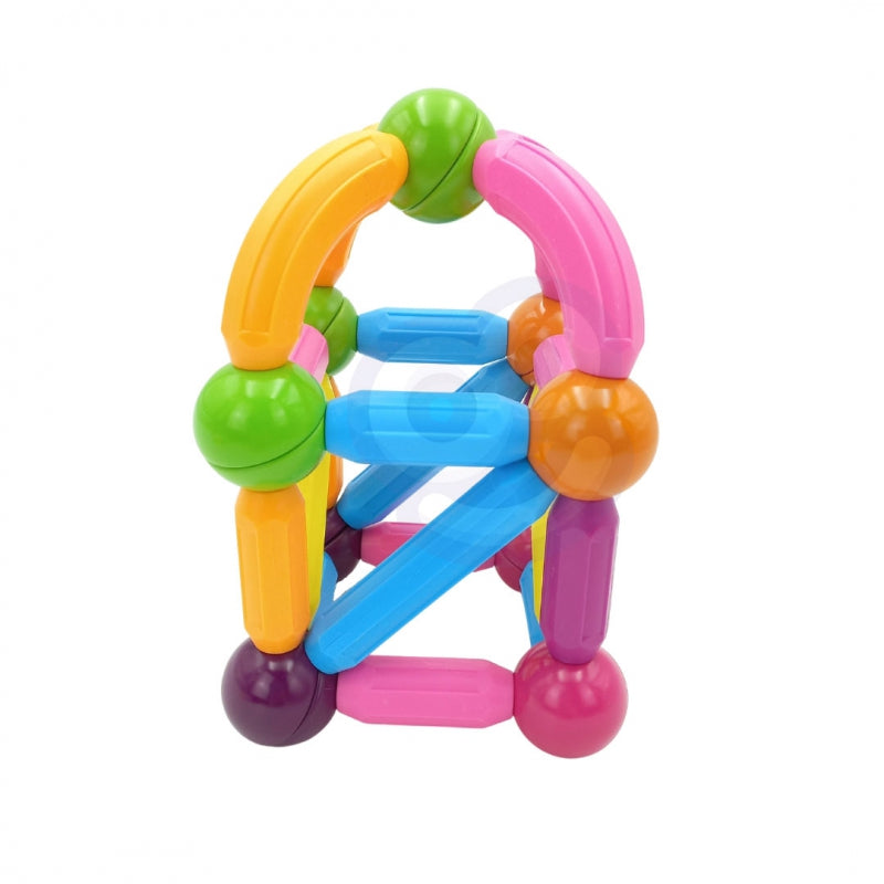 WOOPIE Magnetic Construction Building Blocks Educational Large Tjock 28 st.