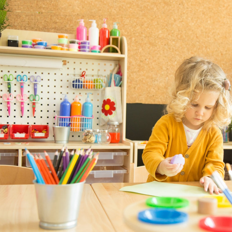 CLASSIC WORLD EDU Plastskåp för verktyg