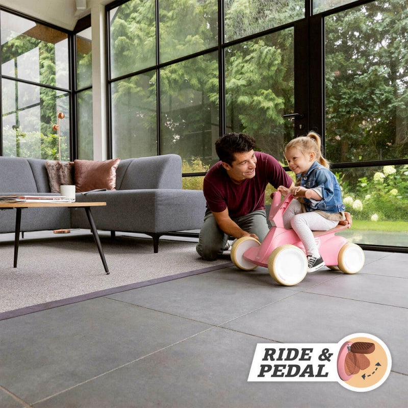BERG GO2 Gokart Ride On Bike 2in1 Retro Rosa