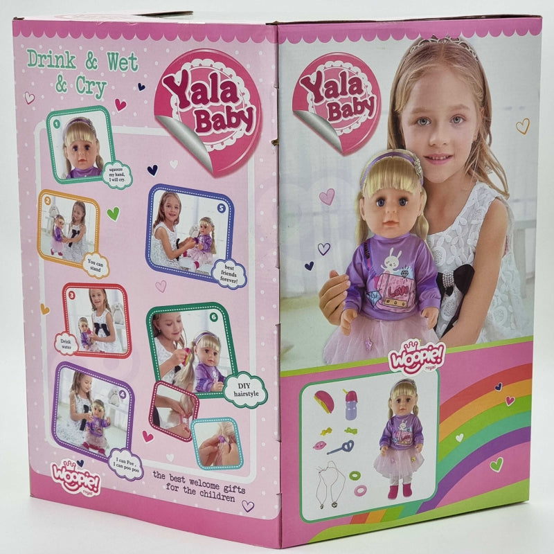 WOOPIE ROYAL Interaktiv docka Zosia i hatt 43 cm + tillbehör.
