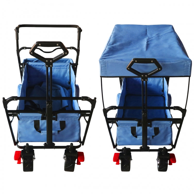 AXI Folding Beach Barnvagn med takbroms och väska 80Kg