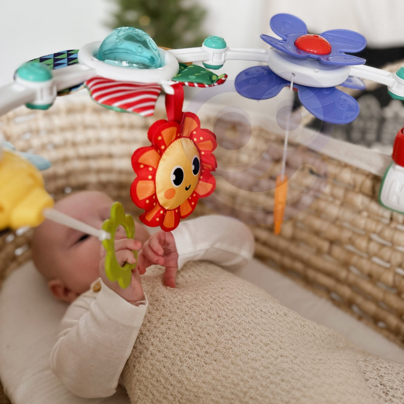 WOOPIE BABY Pannband Rosetthänge för en sängvagnssits