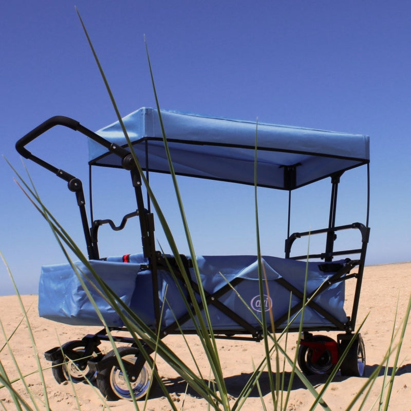 AXI Folding Beach Barnvagn med takbroms och väska 80Kg