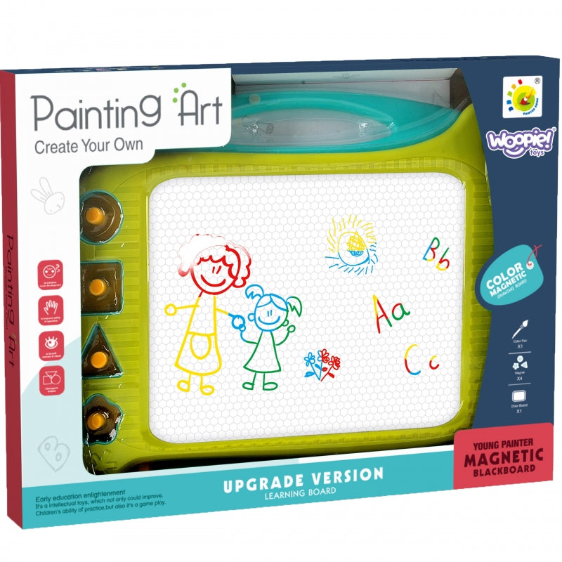 WOOPIE Znikopis Colorful Magnetic Board 8 st